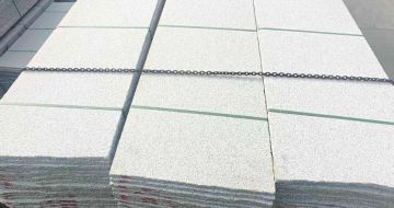 桂林芝麻白毛板，石材毛板