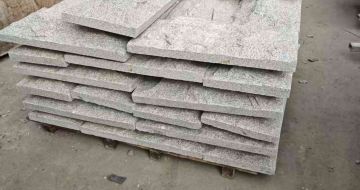 桂林芝麻白蘑菇石，自然面