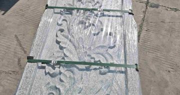 桂林芝麻白别墅外墙雕刻版